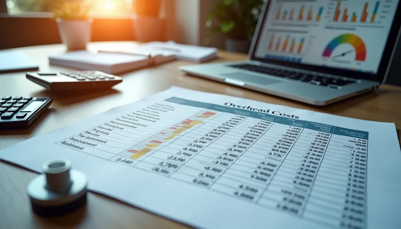 Overhead Cost Comparison Table